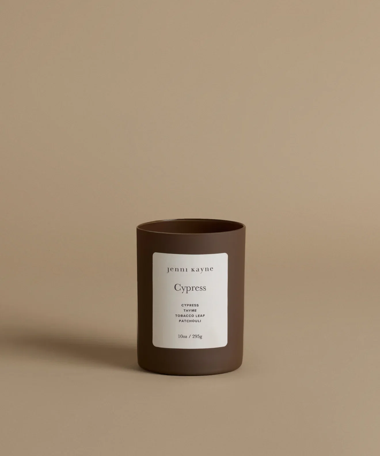 Image of Cypress Glass Candle