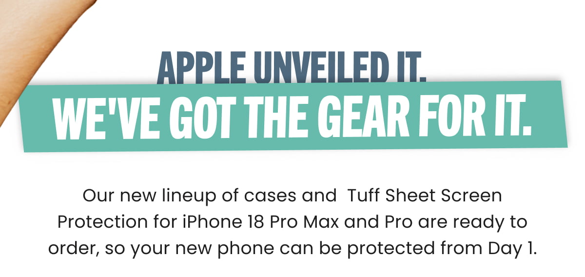 Apple Unveiled It. We've Got The Gear For It.