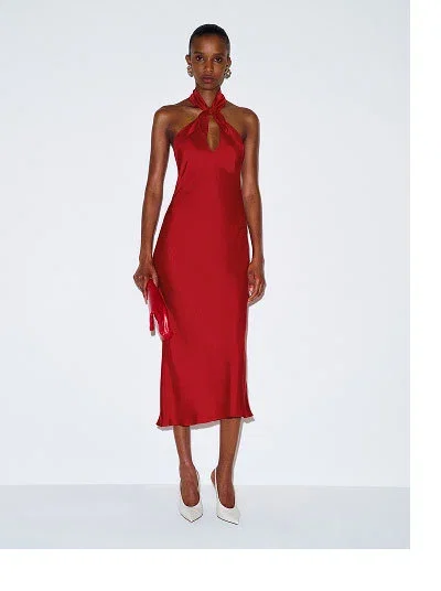 Meli Silk Twill Dress