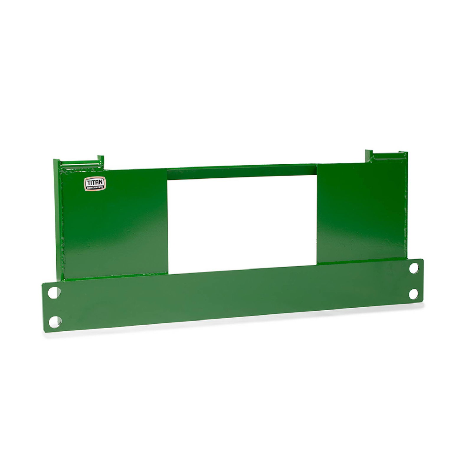 Image of Quick Tach Adapter Fits Skid Steer Converts to John Deere Hook and Pin