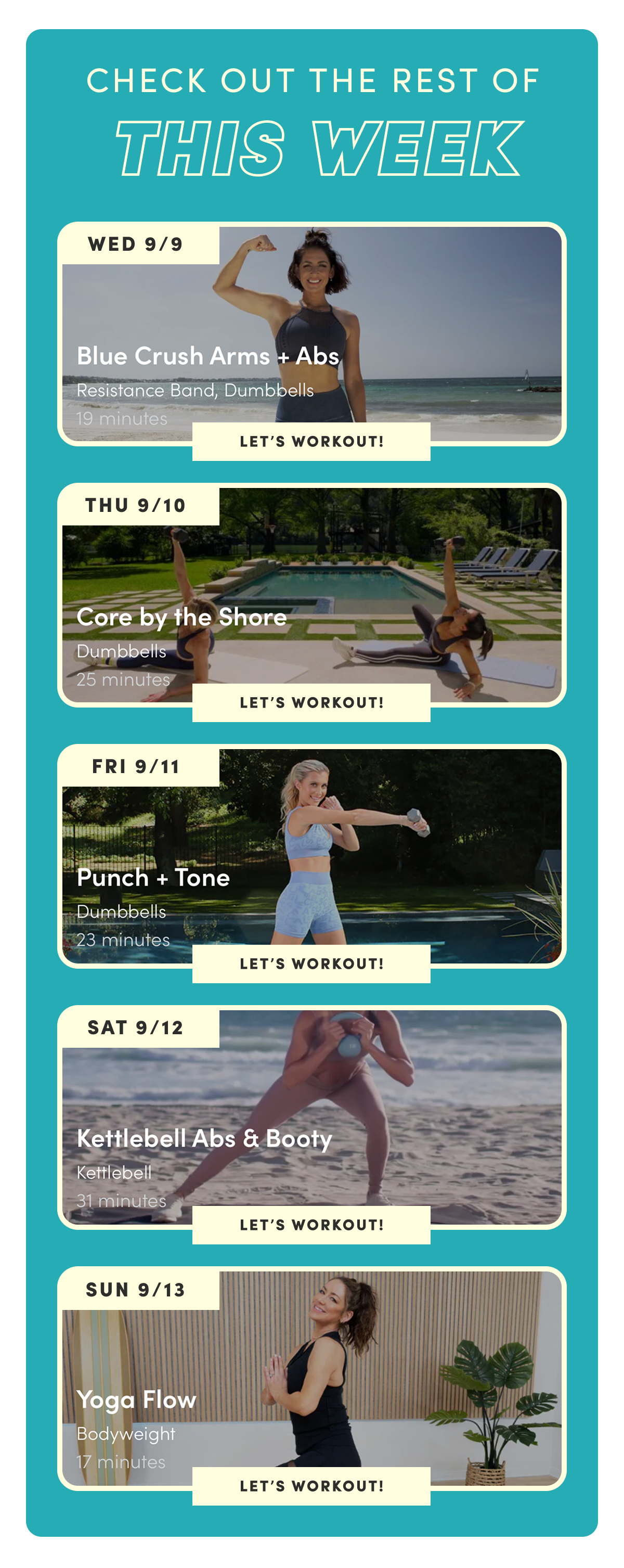 Check Out The Rest Of This Week
