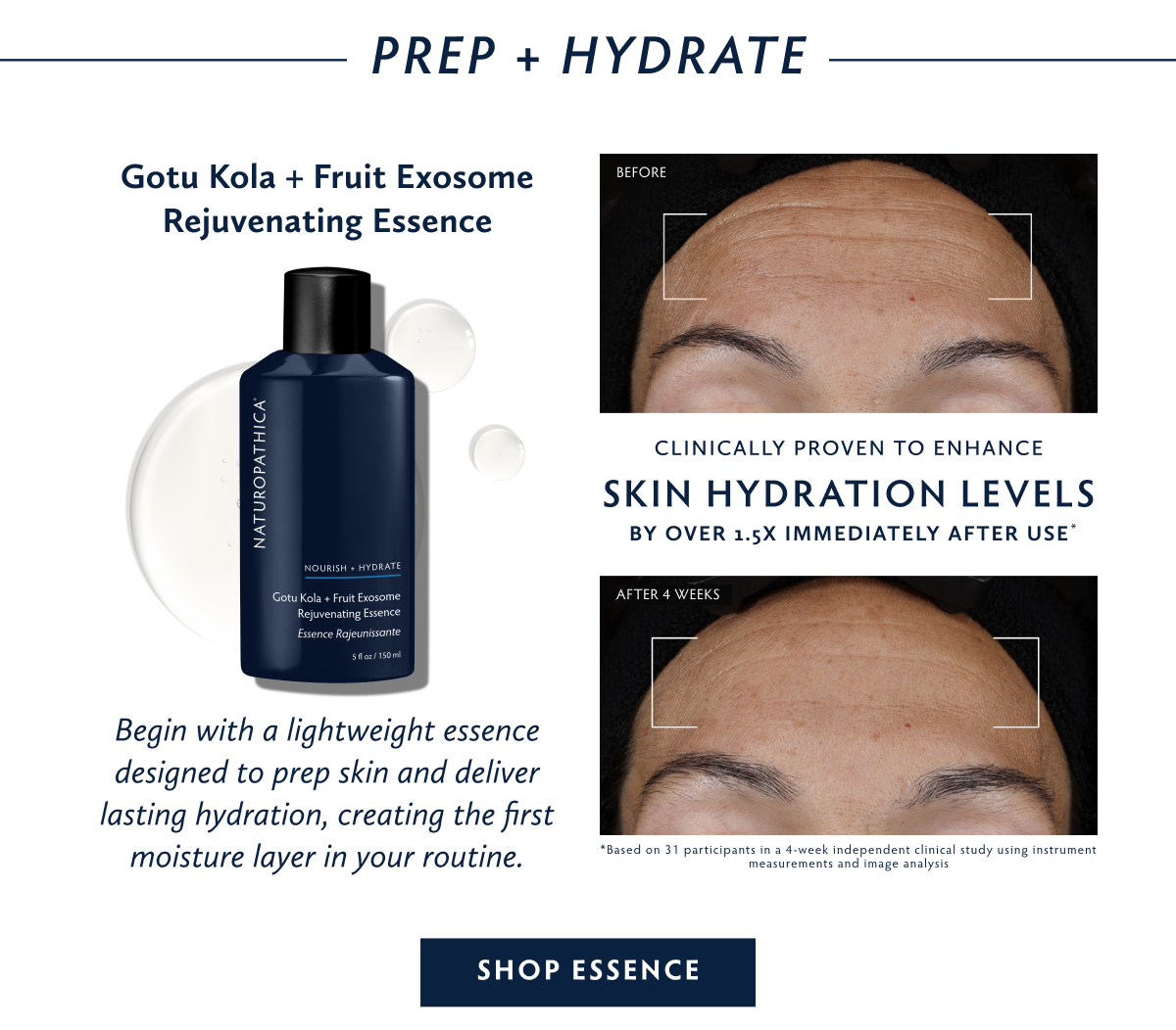 Prep + Hydrate with Gotu Kola Rejuvenating Essence