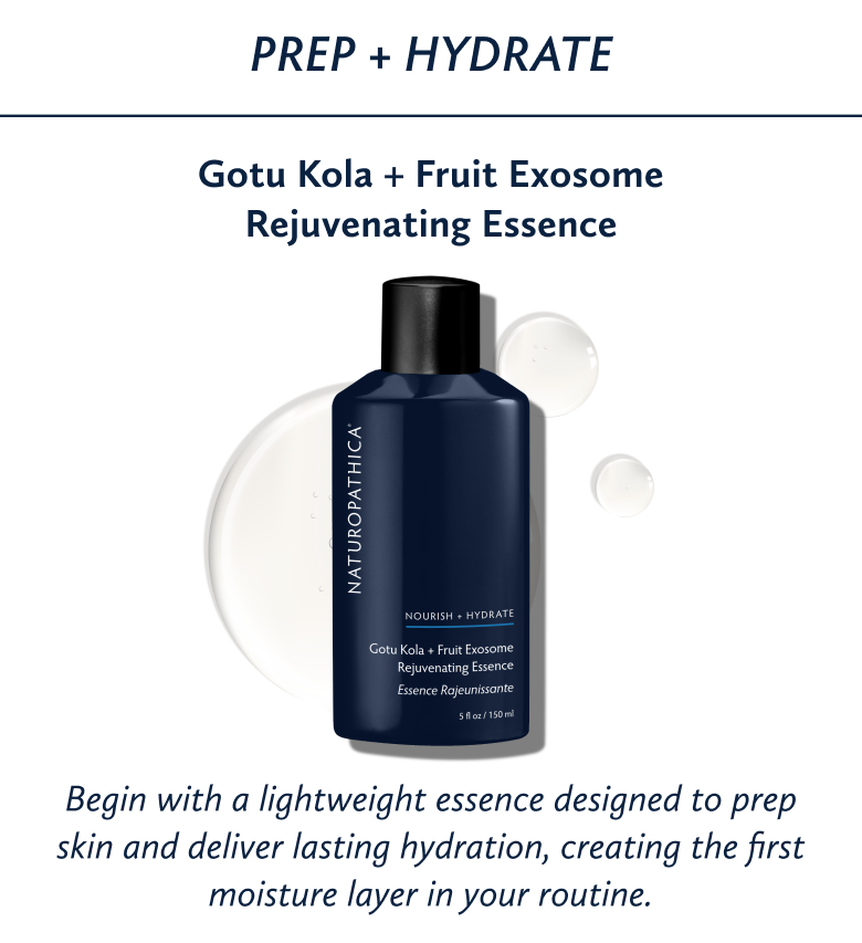 Prep + Hydrate with Gotu Kola Rejuvenating Essence