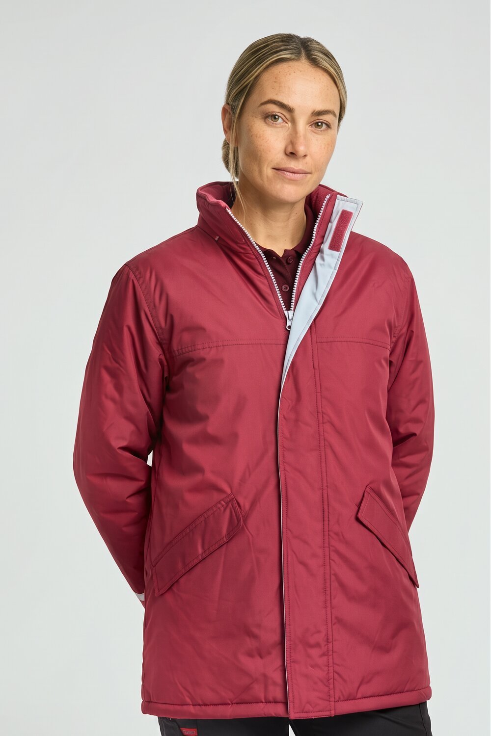 Image of Result Unisex Core Winter Parka, Burgundy