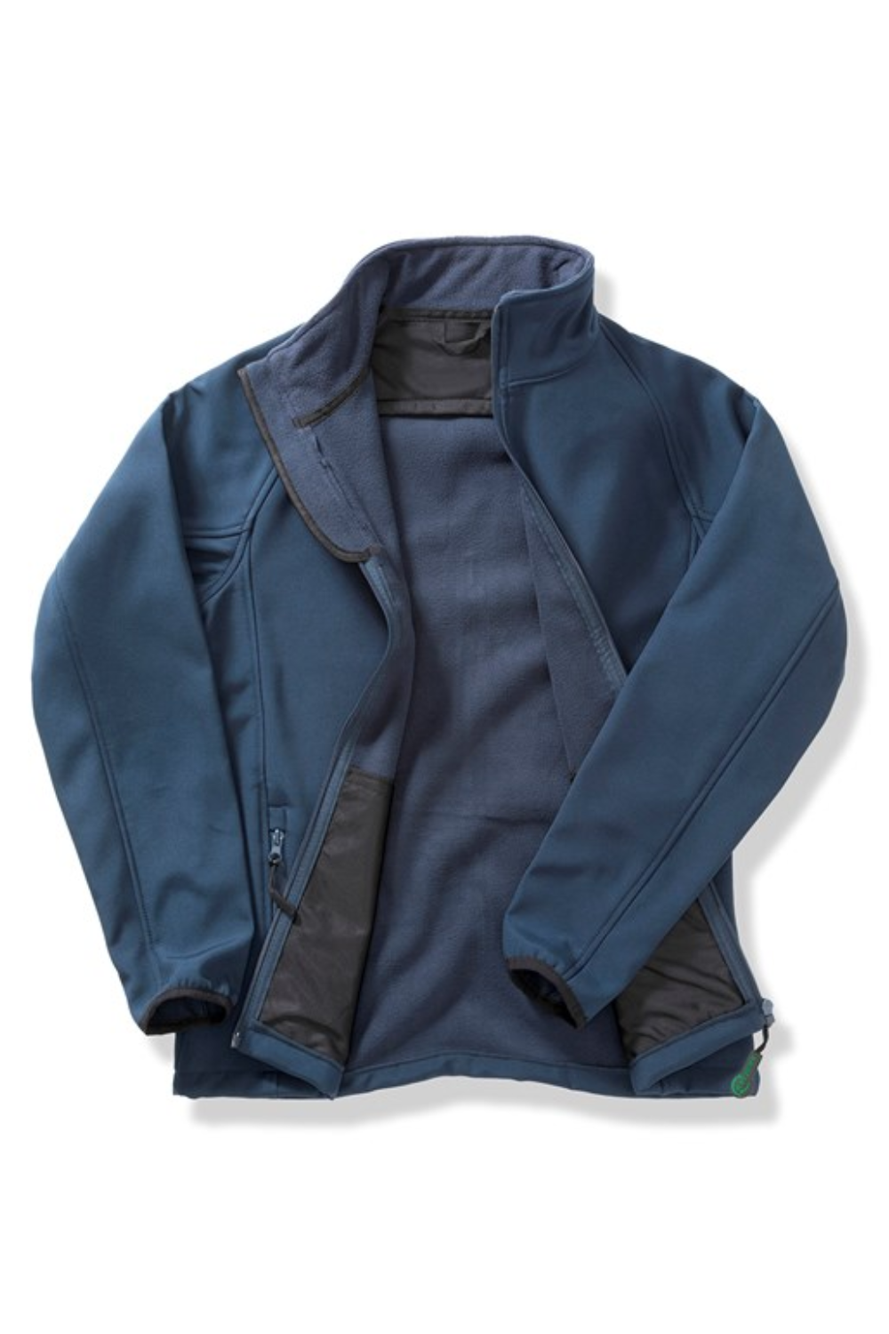 Image of Result Women's Core Printable Softshell Jacket, Navy/Navy