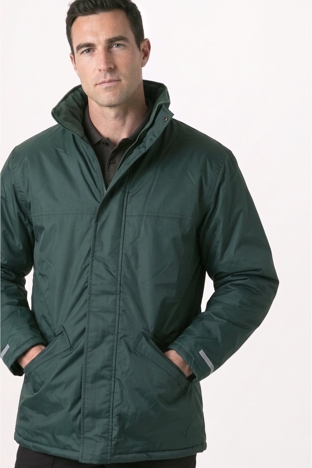 Image of Result Unisex Core Winter Parka, Bottle Green