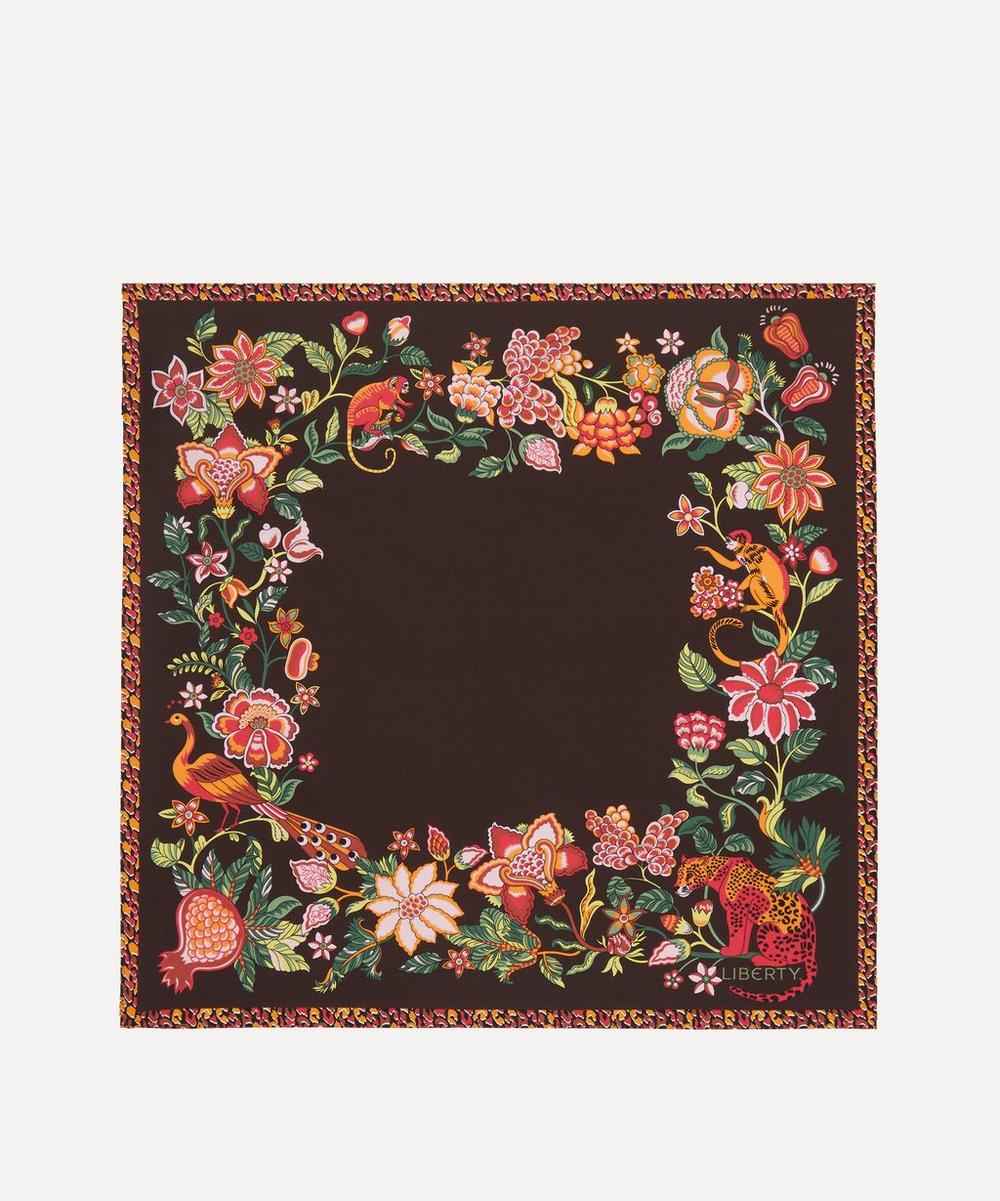 Liberty Tree of Life Forest Silk Scarf 45