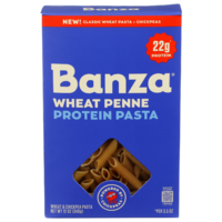 Banza Wheat + Chickpea Penne Protein Pasta