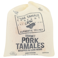 Texas Tamale Company Gourmet Pork Tamales 12 ...