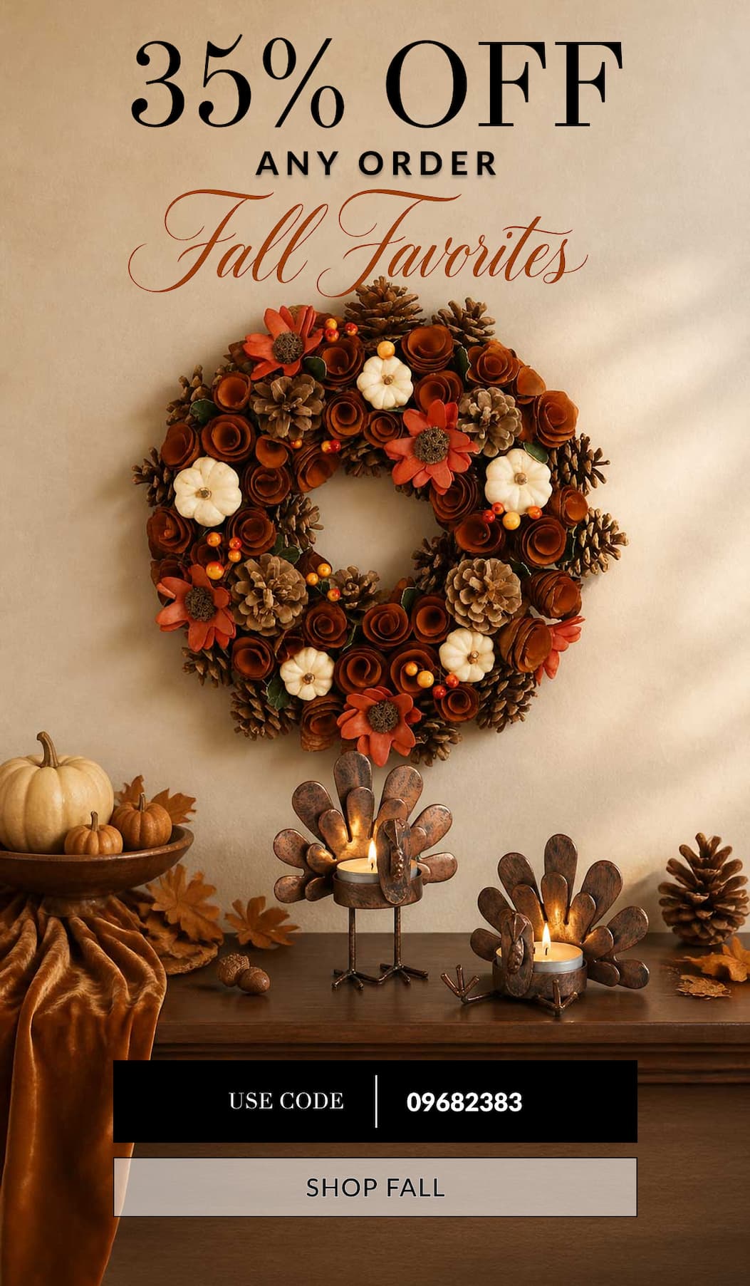 35% Off Any Order Fall Favorites