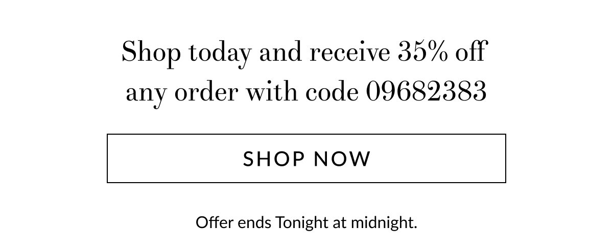 35% Off Any Order 