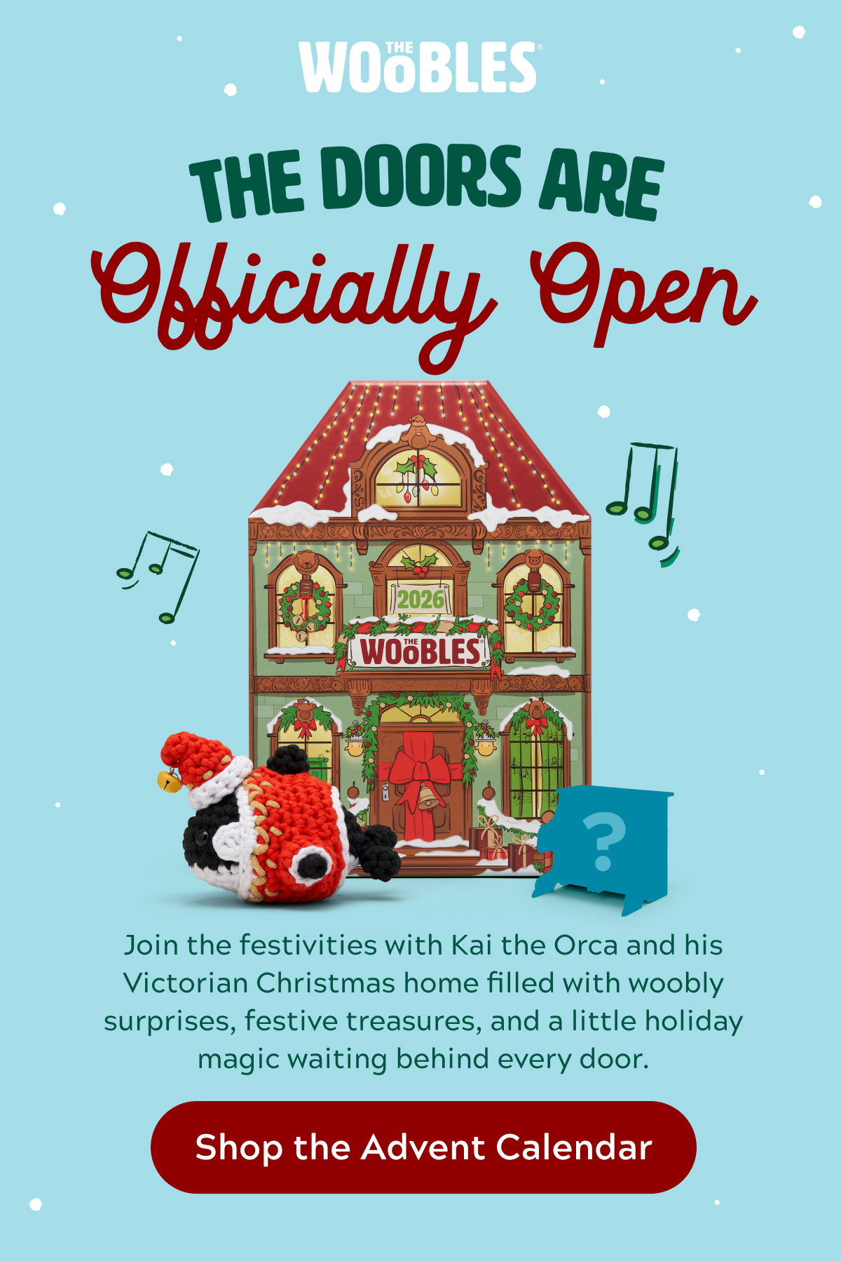 The Doors are officially open [Shop the advent calendar]