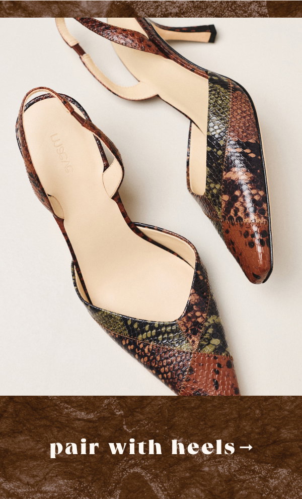 pair with heels