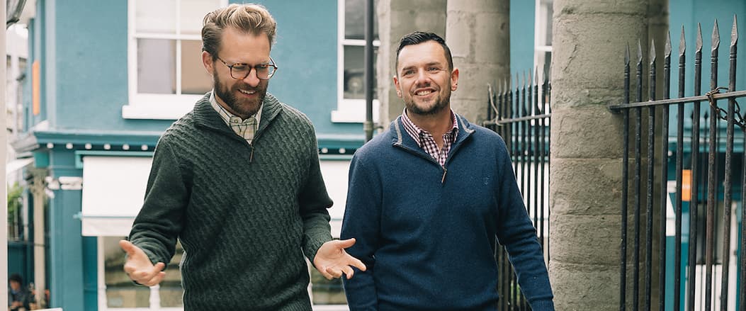 Get a Free Shirt with a Knit Jumper across all Albert & Maurice