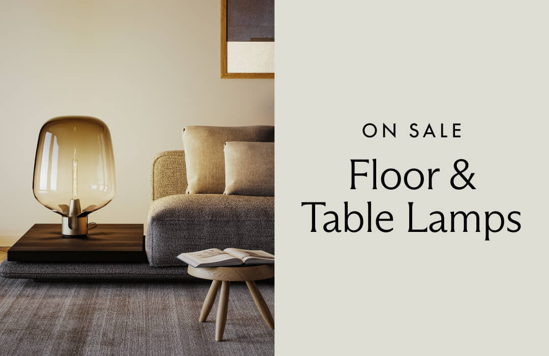 On Sale. Floor & Table Lamps.