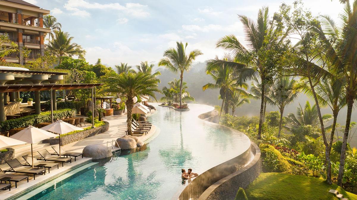 Award-Winning Ubud Rainforest Hideaway with Iconic Pool, Massages, Daily Breakfast & Nightly Dinner