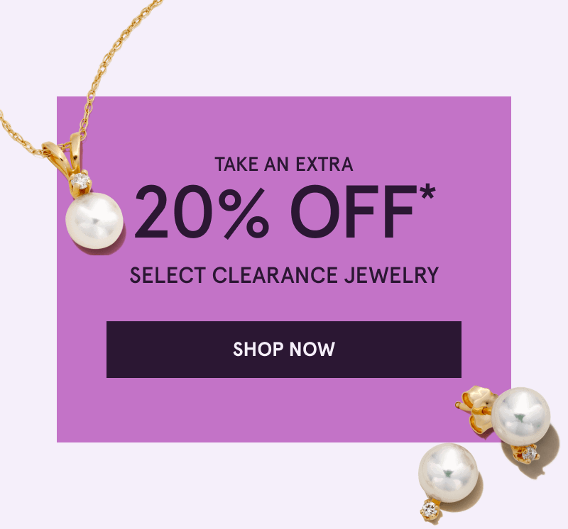 White pearl pendant gold chain & matching studs.  Extra 20% OFF Select Clearance Jewelry. Click here to shop now