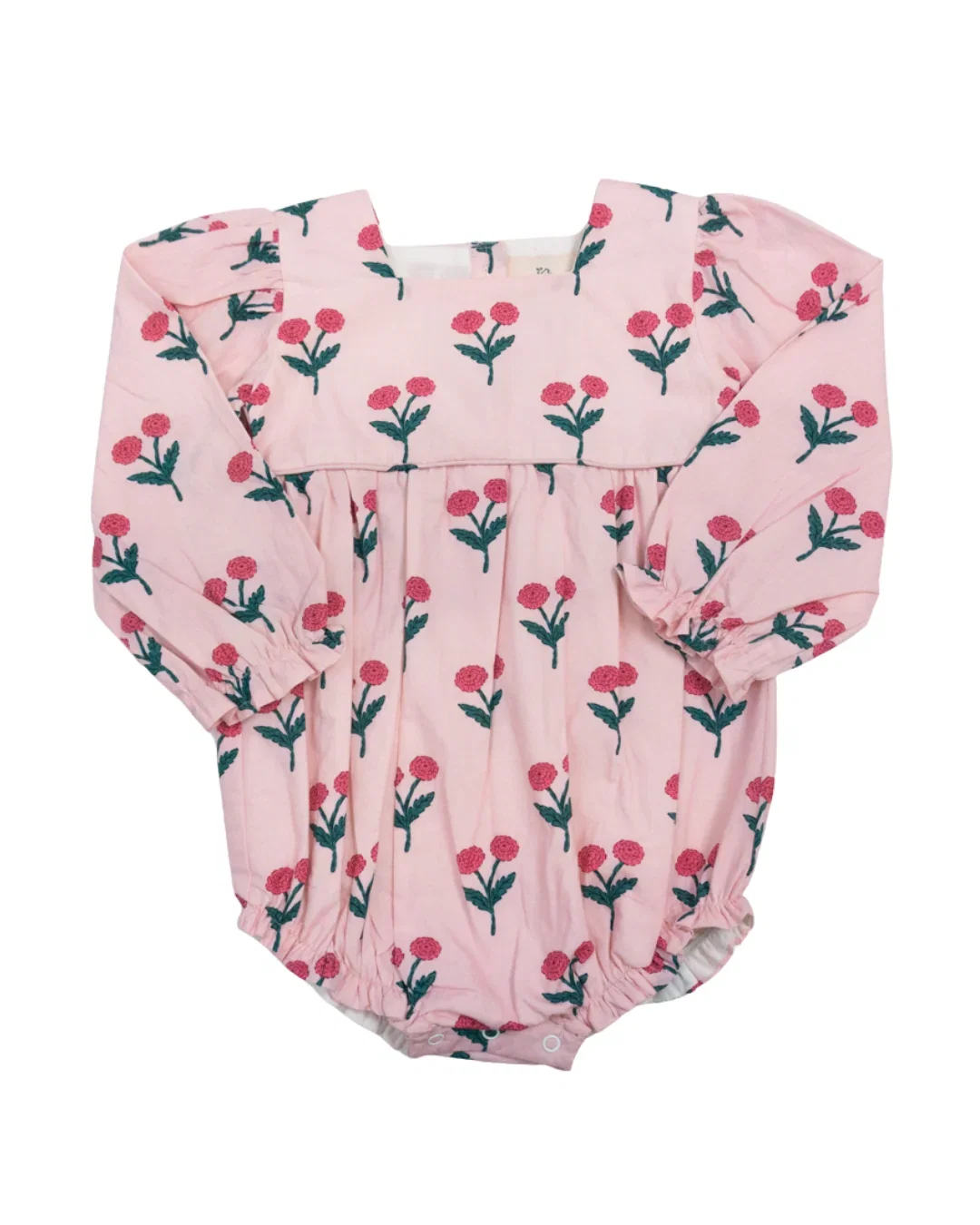 Image of Pink Posy Block Print Bubble