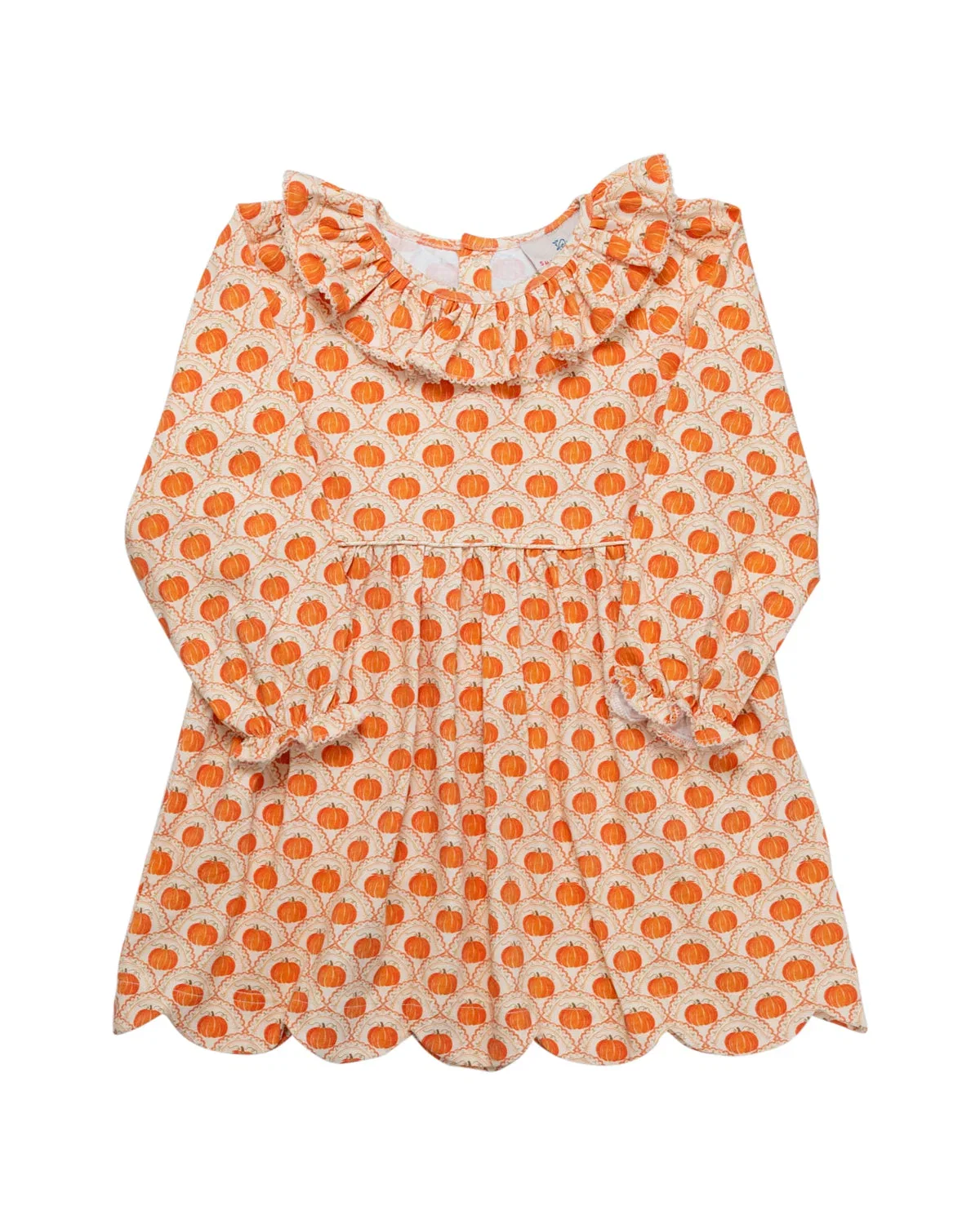 Image of Scalloped Pumpkins Dress