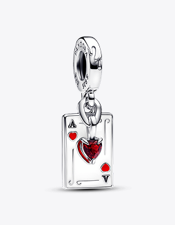 Disney Villains Queen of Hearts Double Dangle Charm
