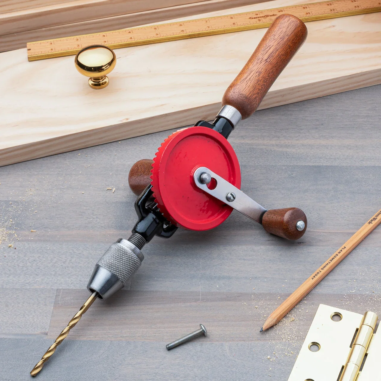 Image of Traditional Geared Hand Drill