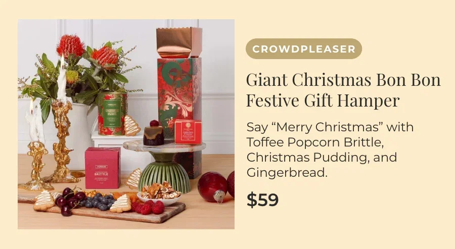 Giant Christmas Bon Bon Festive Gift Hamper