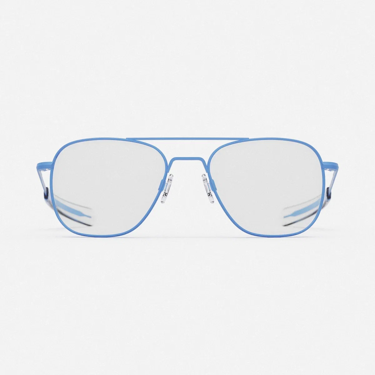 Image of Class A Aviator - Patriot Blue & Clear - Prescription Eyewear