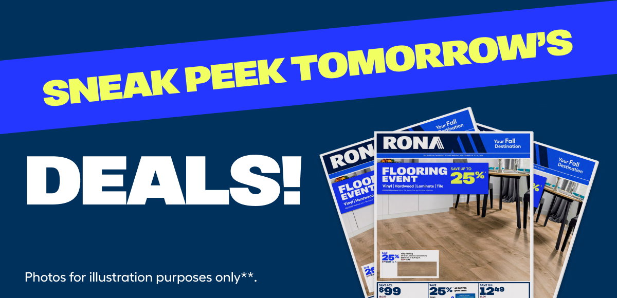 Sneak Peek Flyer
