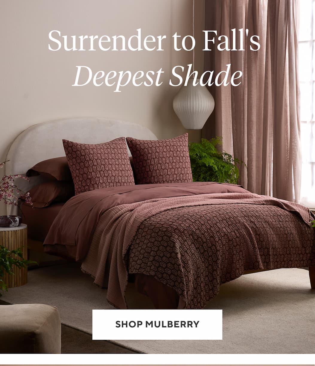 Surrender to fall's deepest shade Shop Mulberry >