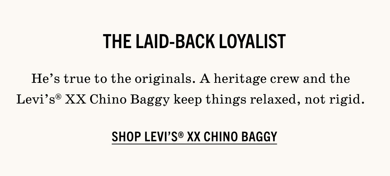 SHOP LEVI'S® XX CHINO BAGGY