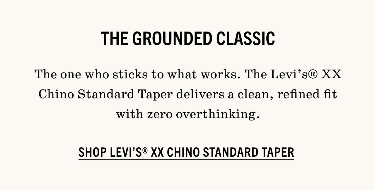SHOP LEVI'S® XX CHINO STANDARD TAPER