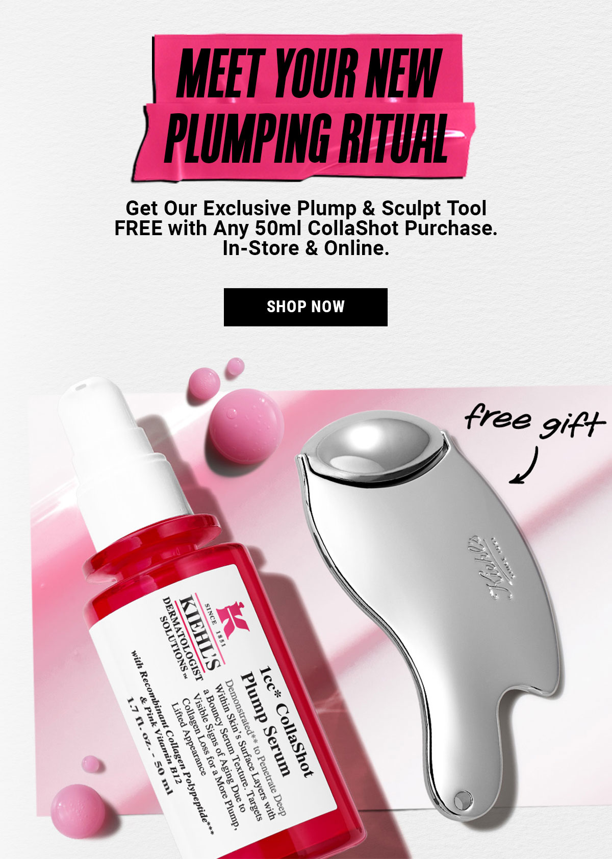 MEET YOUR NEW PLUMPING RITUAL