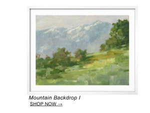 Mountain Backdrop I by Ethan Harper