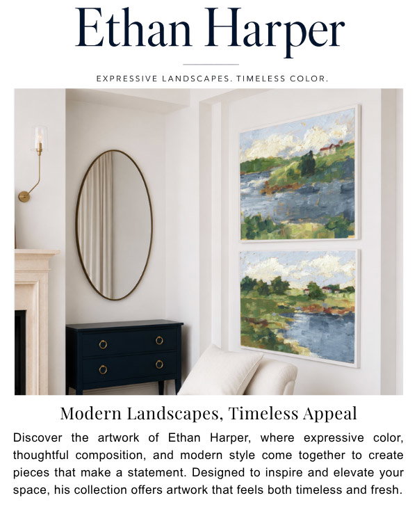 Ethan Harper - Expressive Landscapes. Timeless Color. Modern Landscapes. Timeless Appeal. - Discover the artwork of Ethan Harper, where expressive color, thoughtful composition, and modern style come together to create pieces that make a statement. Designed to inspire and elevate your space, his collection offers artwork that feels both timeless and fresh.