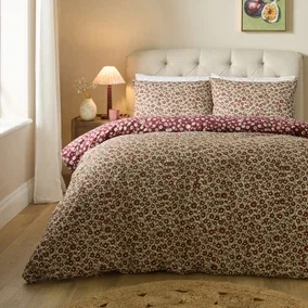 Ditsy Floral Polycotton Duvet Cover & Pillowcase Set