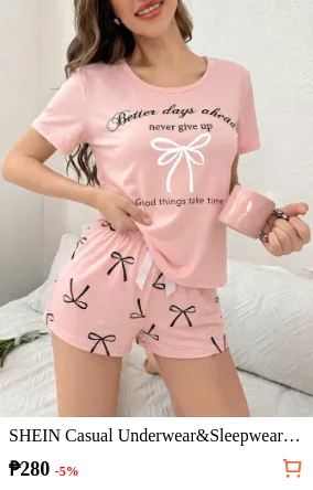 SHEIN Casual Underwear&Sleepwear...