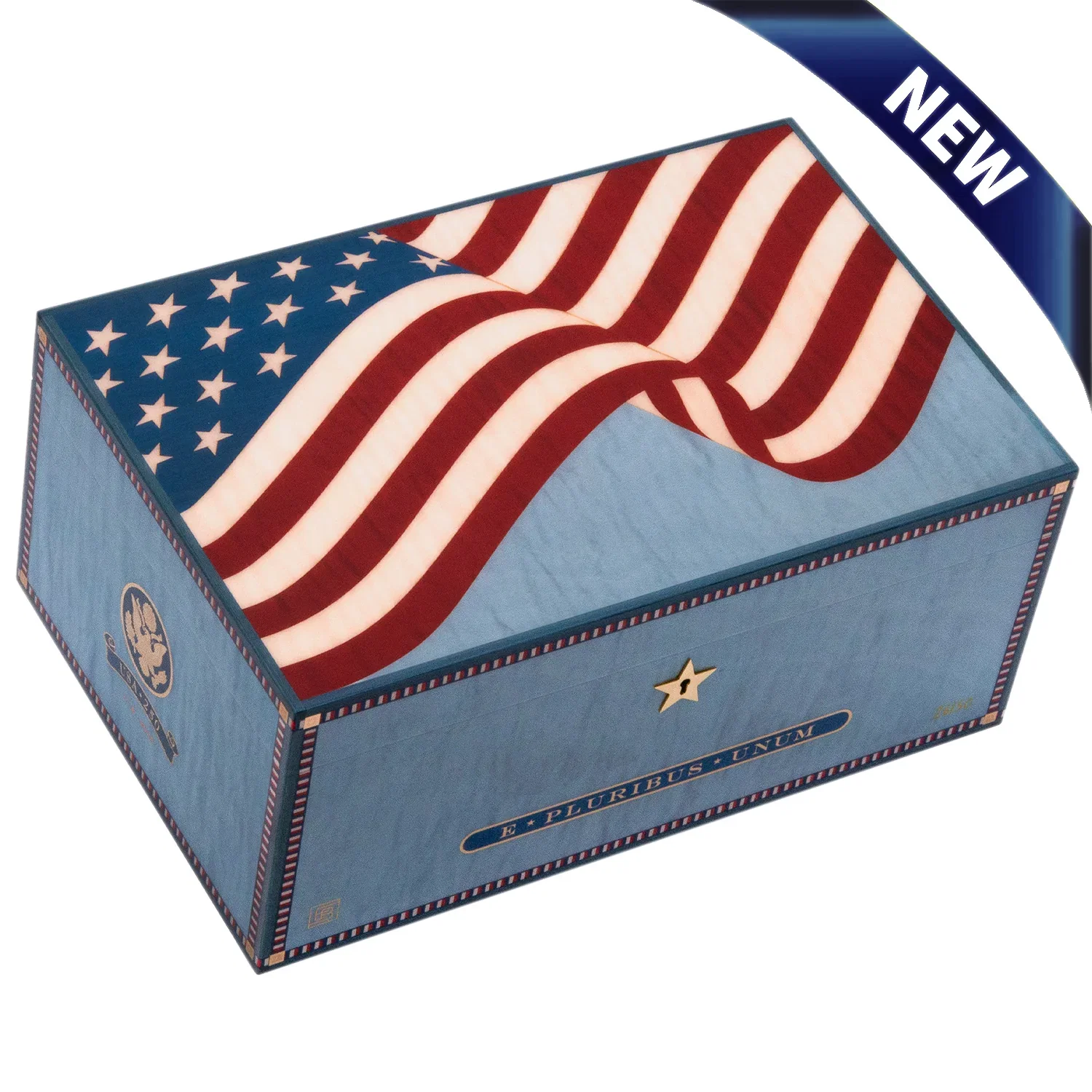Image of Elie Bleu Limited Edition USA 250th Celebration Humidor (125 Cigars)