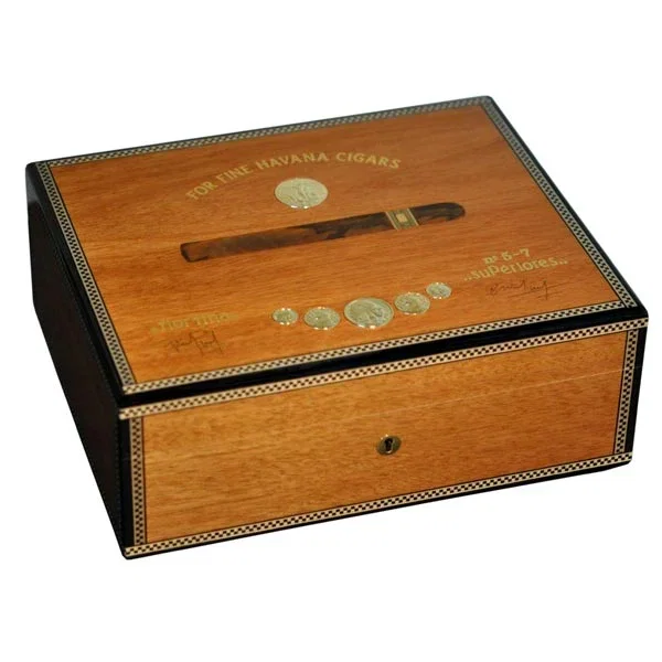 Image of Elie Bleu Mahogany Medals Humidor (75 Cigars)