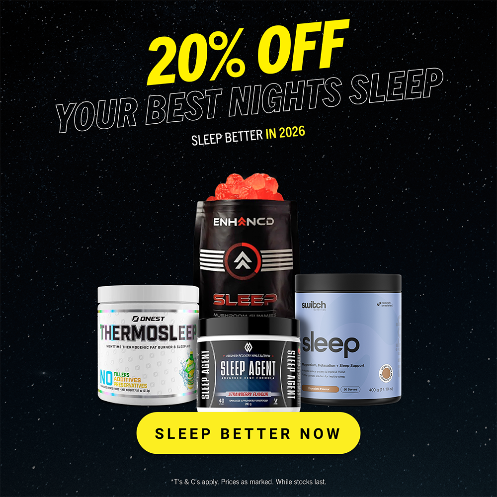SAVE 20% ON SLEEP SUPPLEMENTS