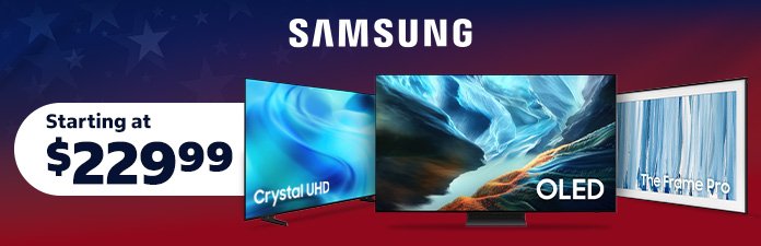 samsung $starting at $229.99