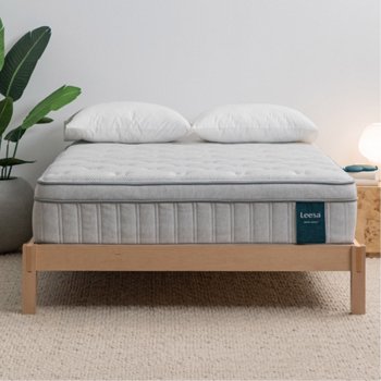 Leesa Oasis Chill 13.5-inch Euro Top Medium Firm Hybrid Mattress, Queen