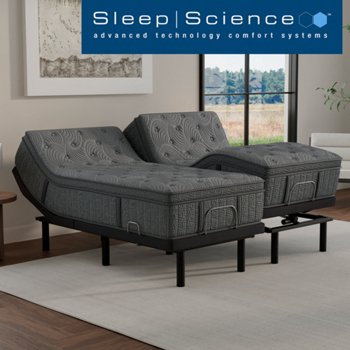 Solara 14-inch Hybrid Euro Top Mattress with Adjustable Base, Queen