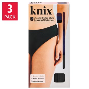 Knix Women's Cotton Blend Leakproof Underwear