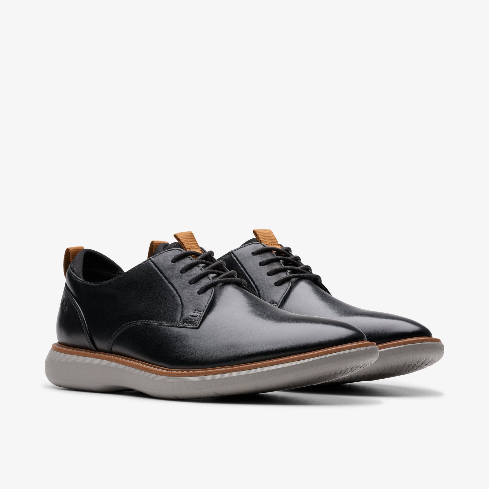 Shop Brantin Plain Black Leather