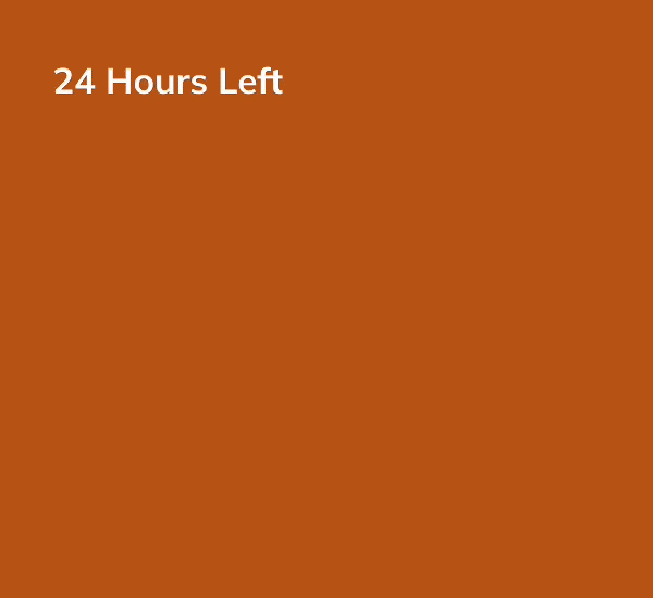 24 hours left 24 hours left