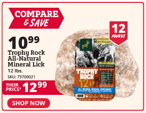 Trophy rock all-natural