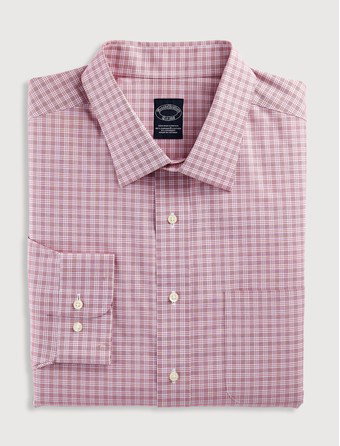 Non-Iron Check Dress Shirt