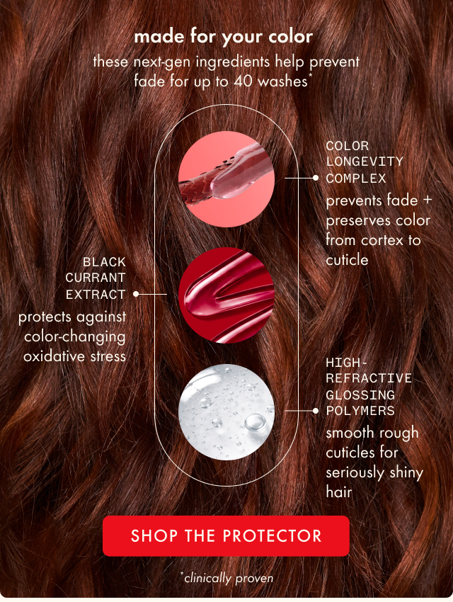 protector ingredients that help prevent color fading