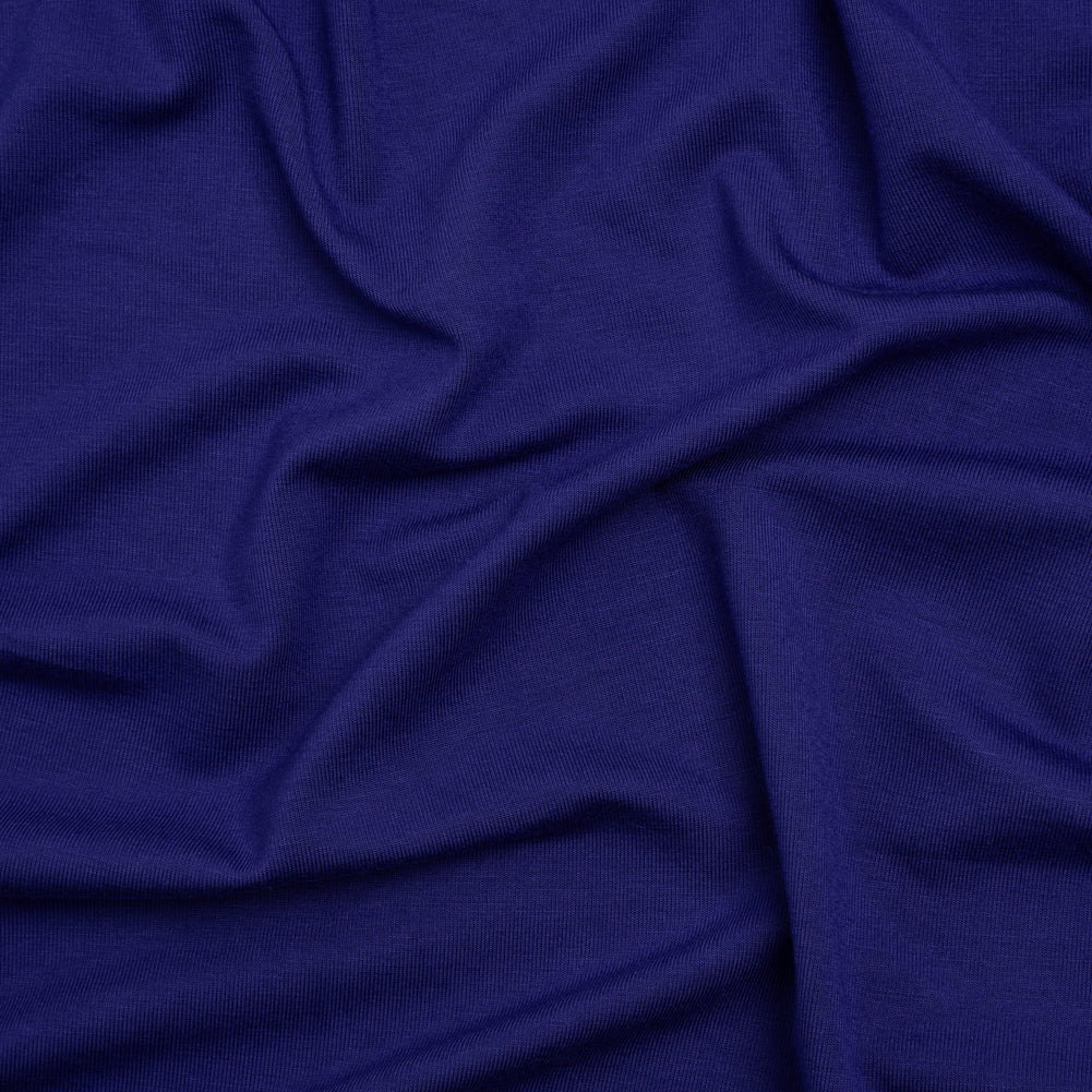 Image of Stretch Bamboo Jersey - Royal - Willow Collection