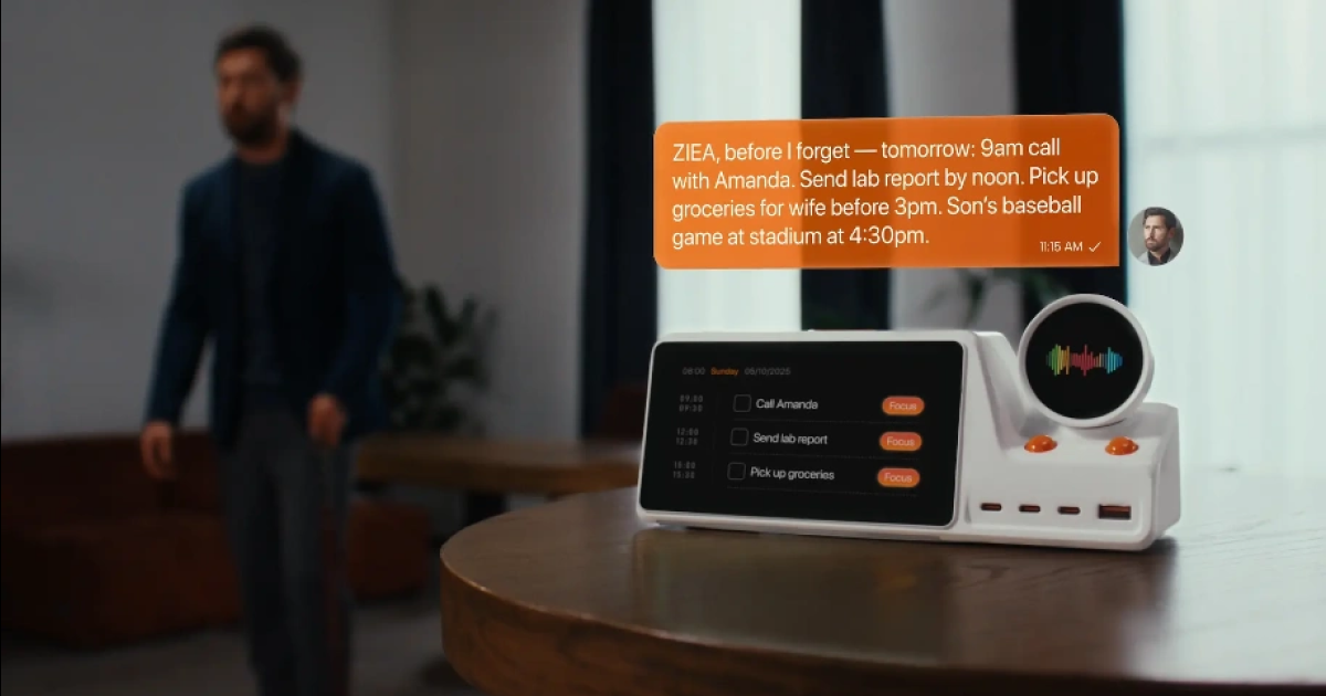 ZIEA One: World's 1st AI Calendar for Planning and Focus